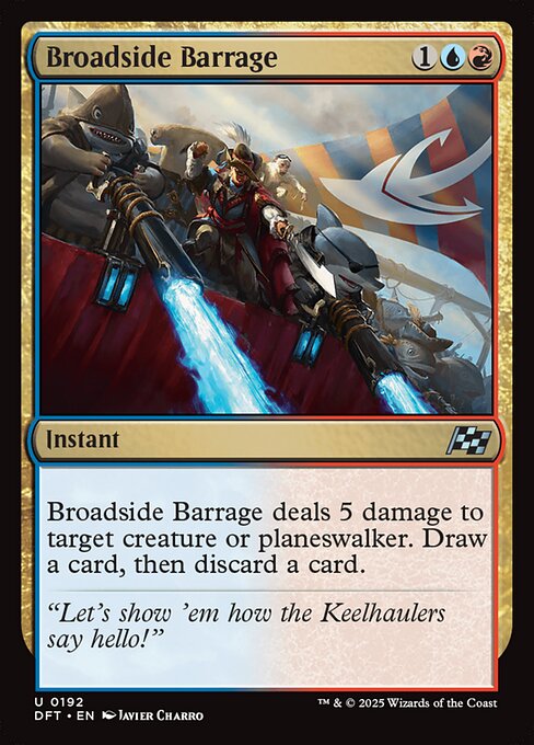 Broadside Barrage - Magic: The Gathering DFT #192