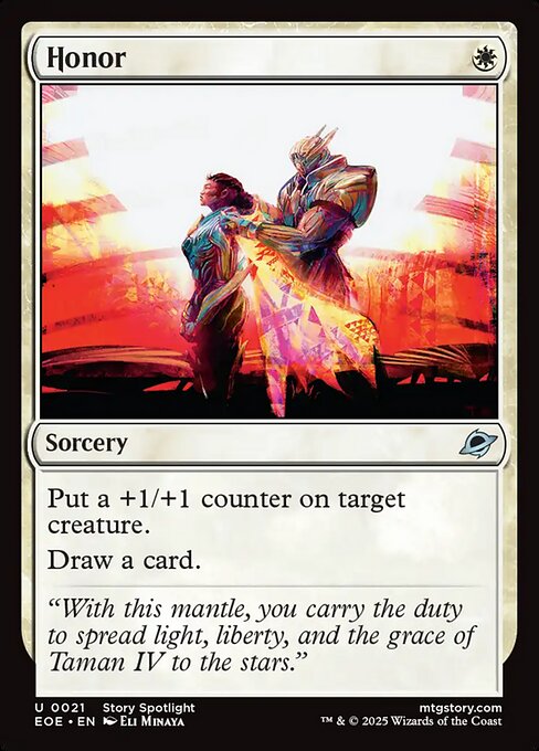 Honor - Magic: The Gathering EOE #21