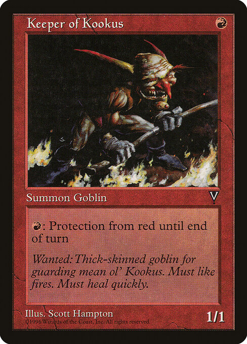 Keeper of Kookus - Magic: The Gathering VIS #85