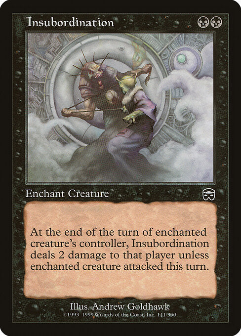 Insubordination - Magic: The Gathering MMQ #141
