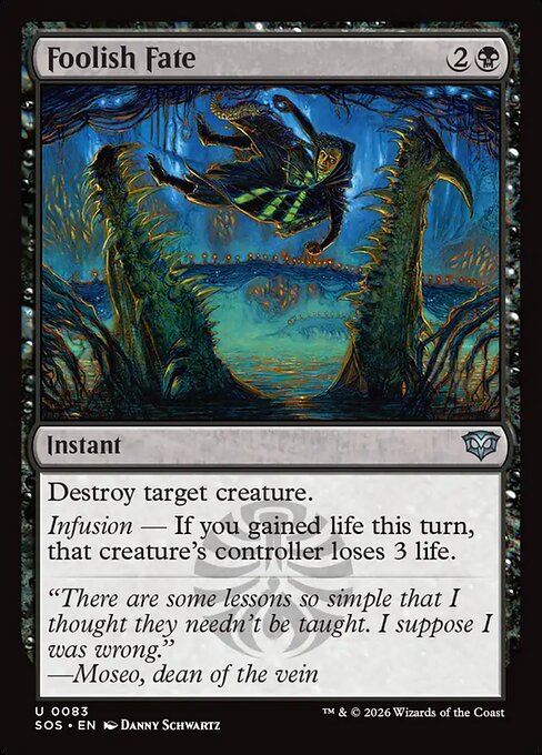 Foolish Fate - Magic: The Gathering SOS #83