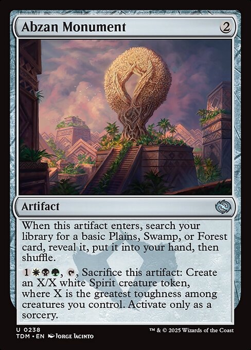 Abzan Monument - Magic: The Gathering TDM #238