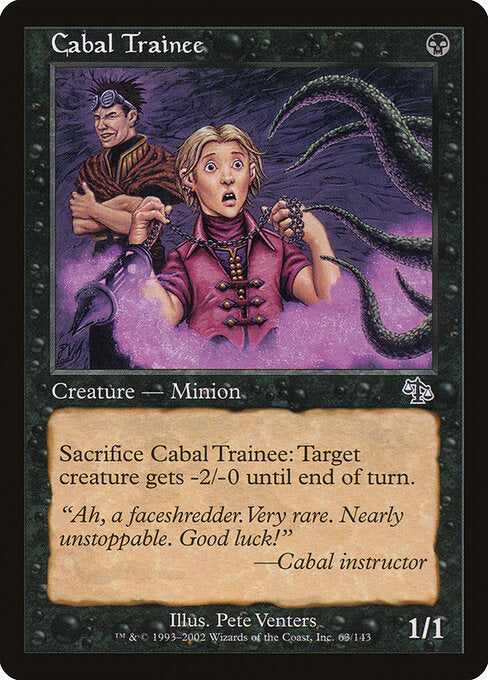 Cabal Trainee - Magic: The Gathering JUD #63