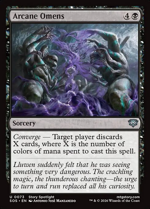 Arcane Omens - Magic: The Gathering SOS #73
