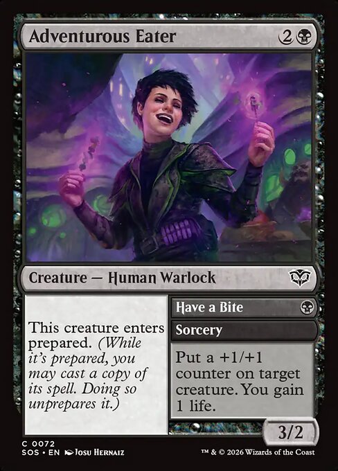 Adventurous Eater // Have a Bite - Magic: The Gathering SOS #72