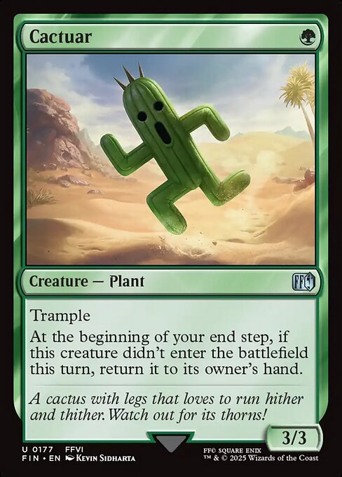 Cactuar - Magic: The Gathering FIN #177