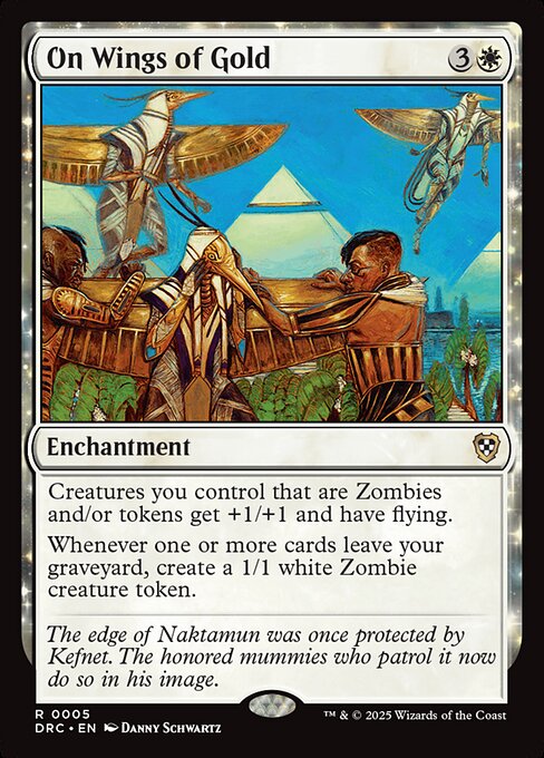 On Wings of Gold - Magic: The Gathering DRC #5