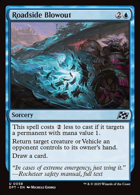 Roadside Blowout - Magic: The Gathering DFT #58