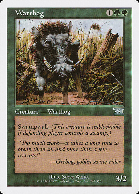 Warthog - Magic: The Gathering 6ED #267