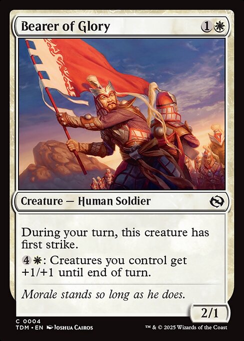 Bearer of Glory - Magic: The Gathering TDM #4