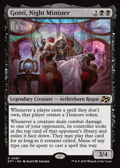 Gonti, Night Minister - Magic: The Gathering DFT #87