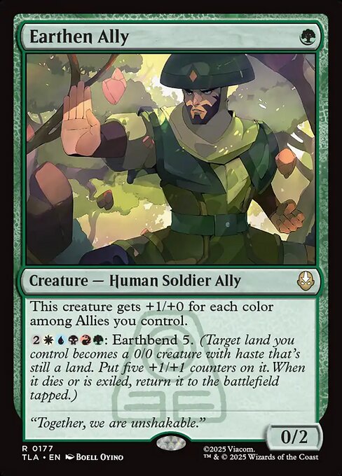 Earthen Ally - Magic: The Gathering TLA #177