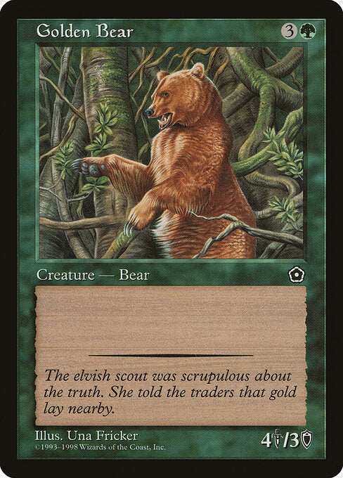 Golden Bear - Magic: The Gathering P02 #127