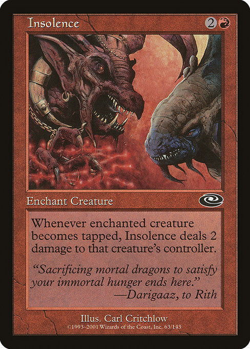Insolence Planeshift PLS
