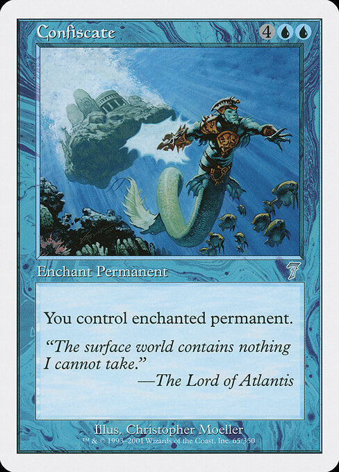 Confiscate - Magic: The Gathering 7ED #65