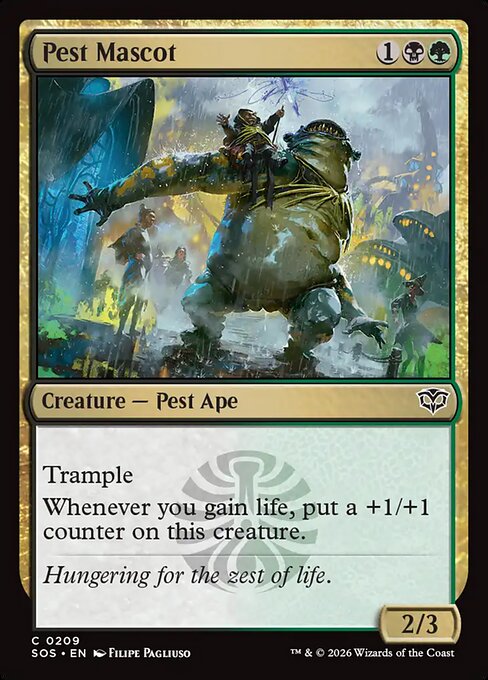 Pest Mascot - Magic: The Gathering SOS #209