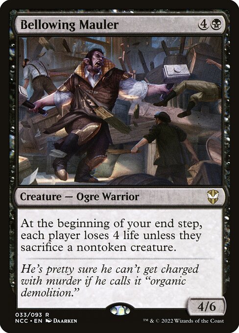 Bellowing Mauler - Magic: The Gathering NCC #33