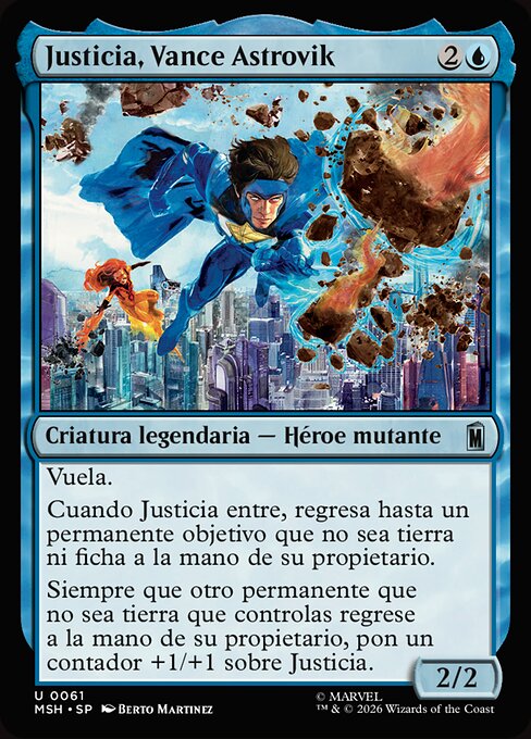 Justice, Vance Astrovik · MSH #61 · ES