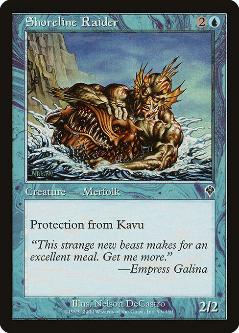 Shoreline Raider - Magic: The Gathering INV #73