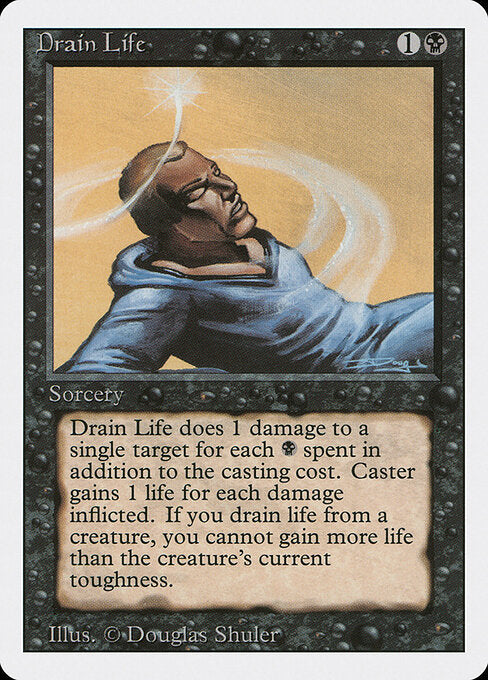 Drain Life - Magic: The Gathering 3ED #106