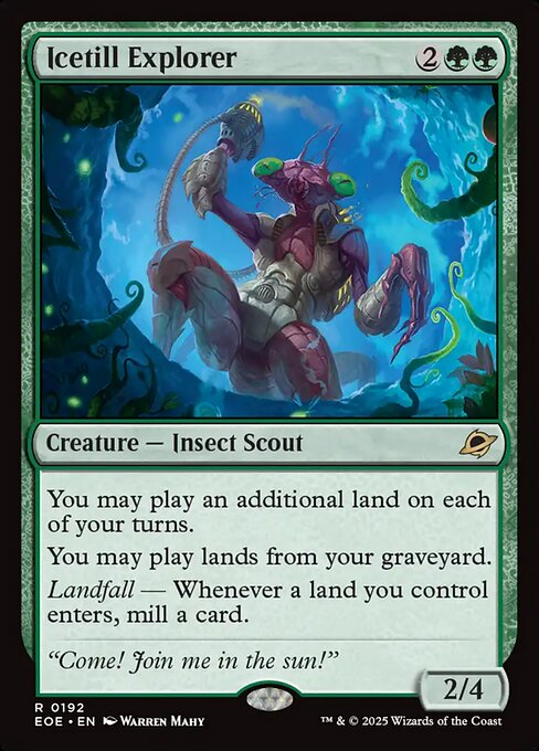Icetill Explorer - Magic: The Gathering EOE #192