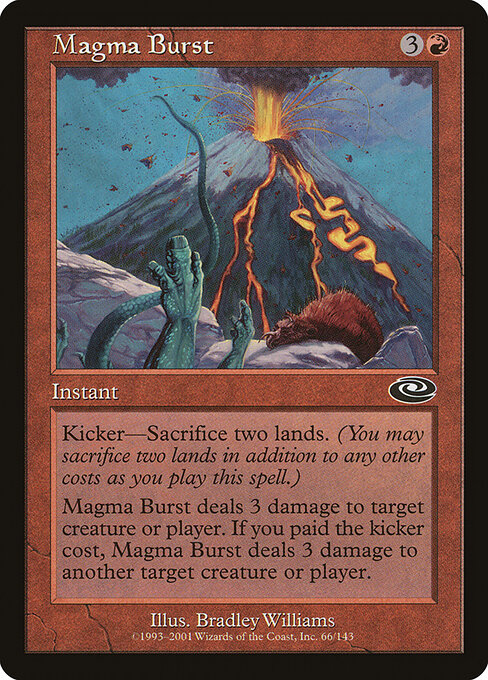 Magma Burst - Magic: The Gathering PLS #66