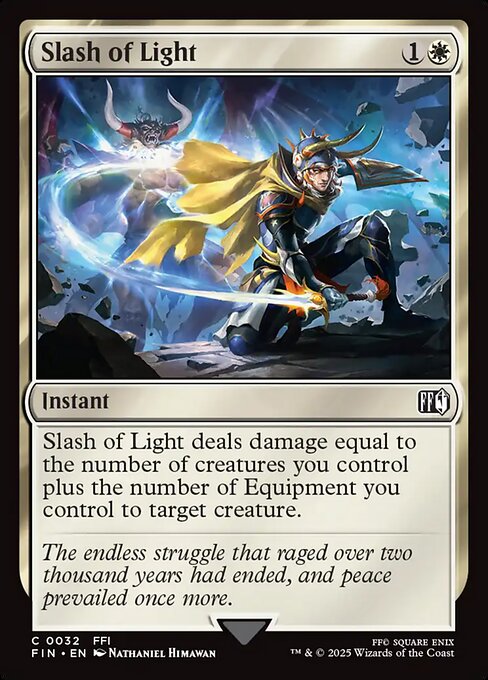 Slash of Light - Magic: The Gathering FIN #32