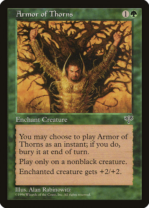 Armor of Thorns Mirage MIR