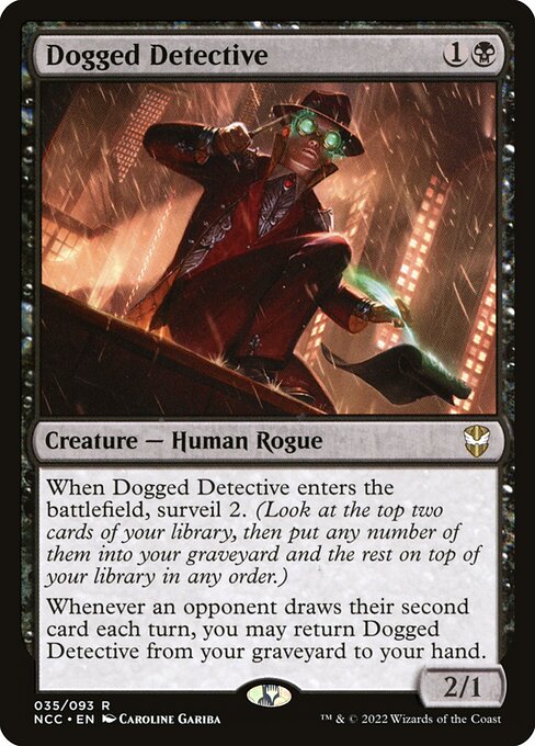 Dogged Detective - Magic: The Gathering NCC #35