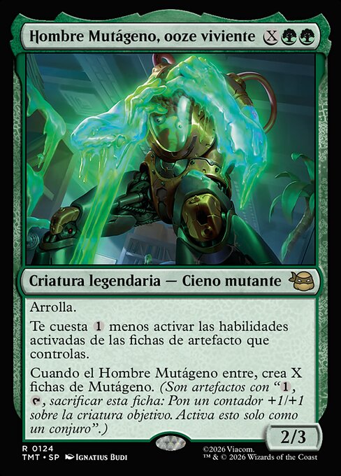 Mutagen Man, Living Ooze · TMT #124 · ES