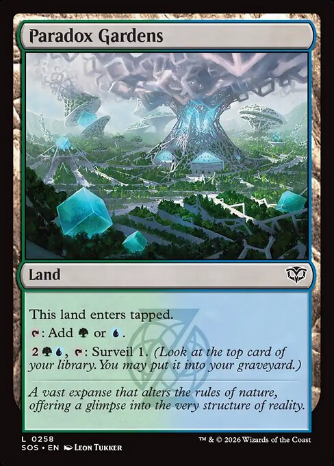 Paradox Gardens - Magic: The Gathering SOS #258