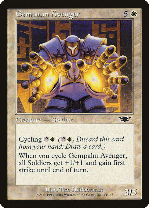 Gempalm Avenger - Magic: The Gathering LGN #14