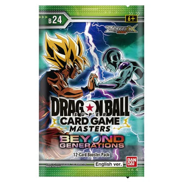 Dragon Ball Super CG: Masers - Beyond Generations Booster Pack DBS-B24