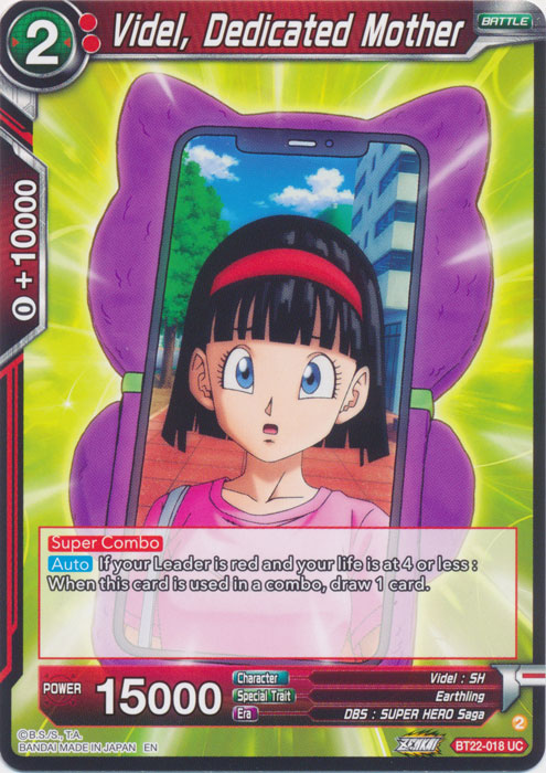 Videl, Dedicated Mother - BT22-018