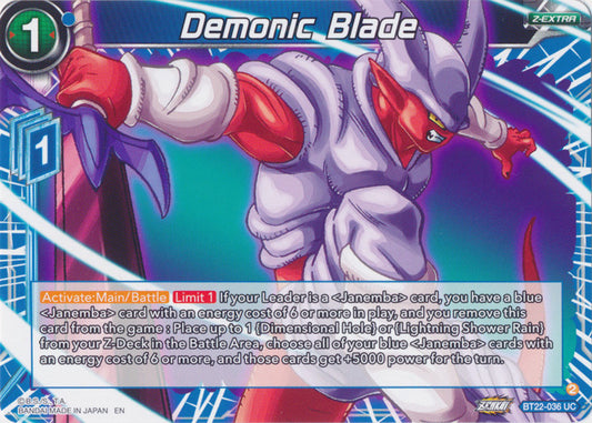 Demonic Blade - BT22-036