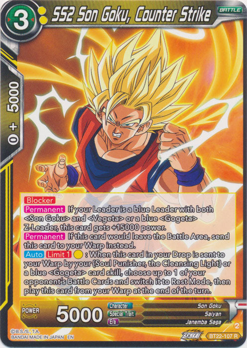 SS2 Son Goku, Counter Strike - BT22-107