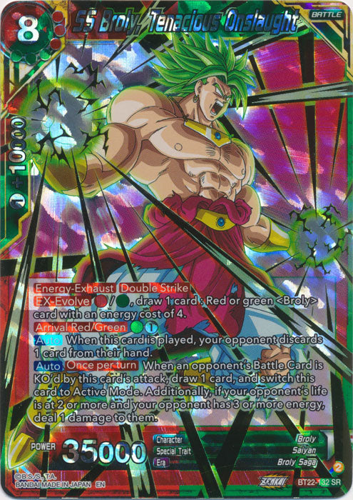 SS Broly, Tenacious Onslaught - BT22-132