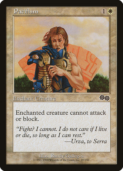 Pacifism Urza's Saga USG