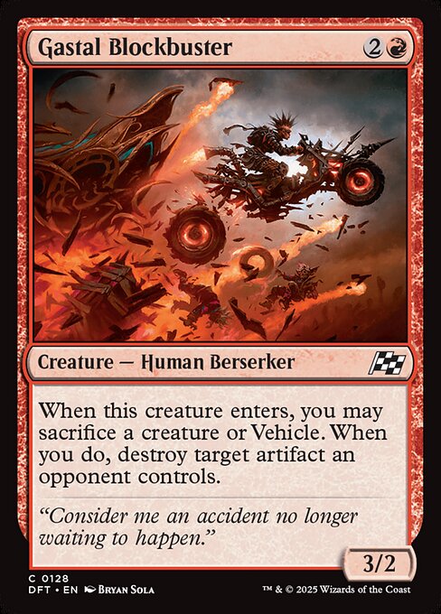 Gastal Blockbuster - Magic: The Gathering DFT #128