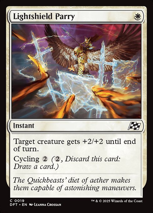 Lightshield Parry - Magic: The Gathering DFT #19