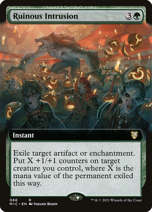 Ruinous Intrusion - Magic: The Gathering MIC #66
