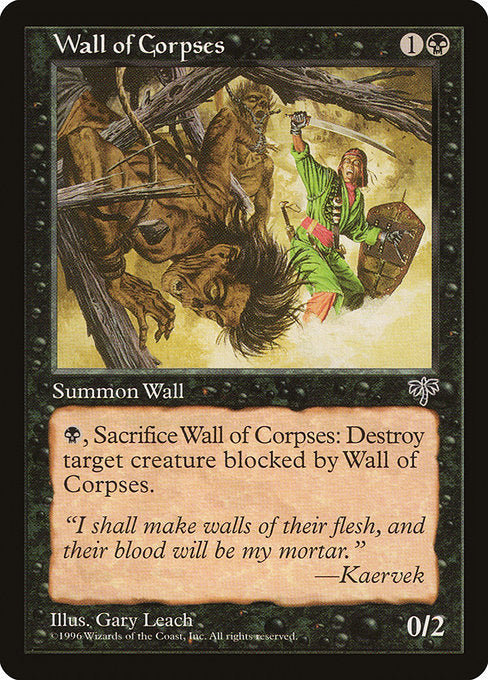 Wall of Corpses Mirage MIR