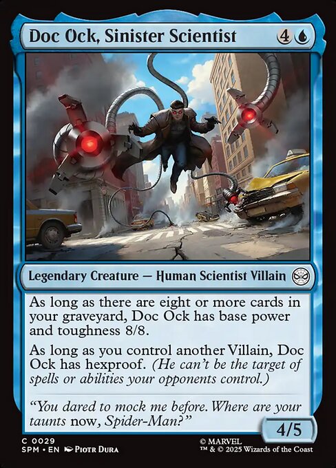 Doc Ock, Sinister Scientist - Magic: The Gathering SPM #29