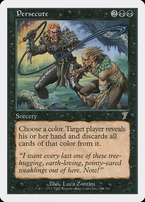 Persecute - Magic: The Gathering 7ED #154