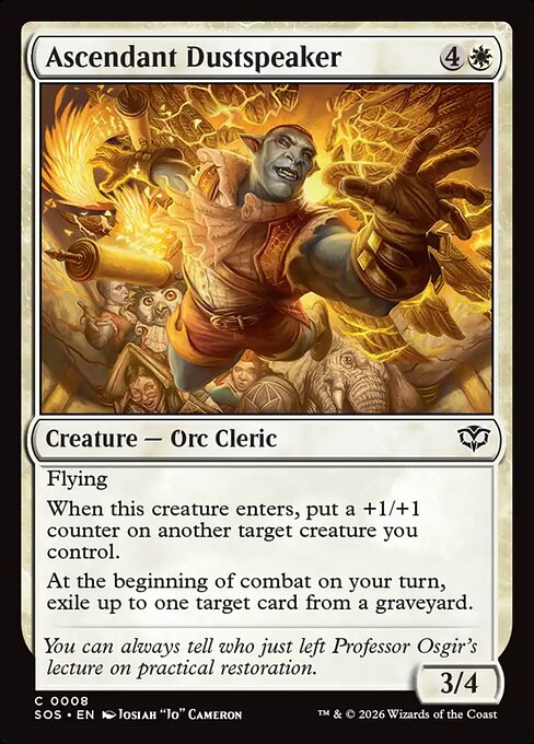 Ascendant Dustspeaker - Magic: The Gathering SOS #8