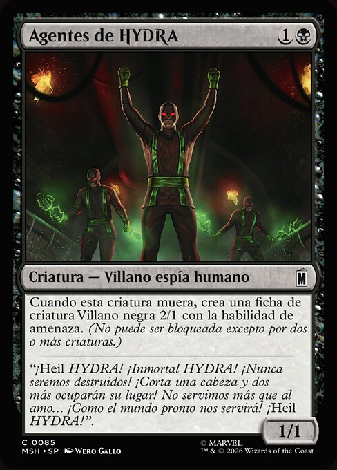 Agents of HYDRA · MSH #85 · ES