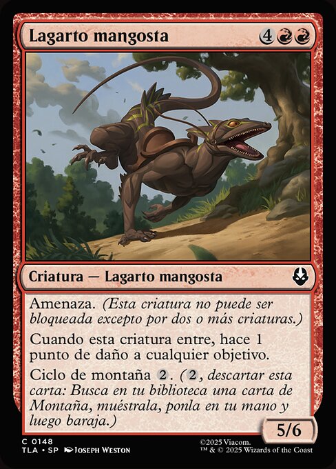 Mongoose Lizard · TLA #148 · ES