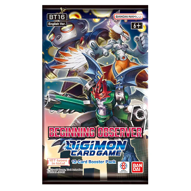 Digimon CG - Beginning Observer Booster Pack BT16