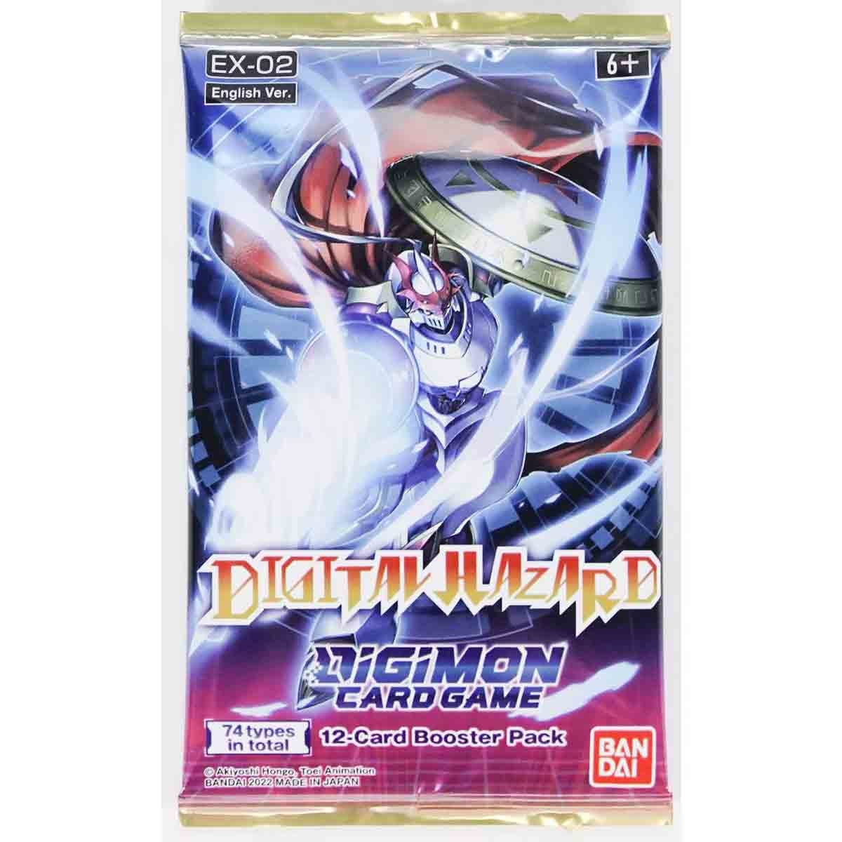 Digimon CG - EX02 Digital Hazard Booster Pack