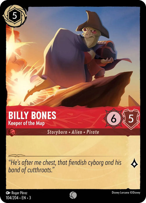 Billy Bones - Keeper of the Map 